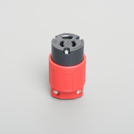 7114GNZ-RD 2-Pole 3-Wire Grounding 15A 125V Connector Body (Nylon Housing)
