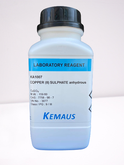 COPPER (II) SULPHATE anhydrous Lab KemAus 500 GM KA1007