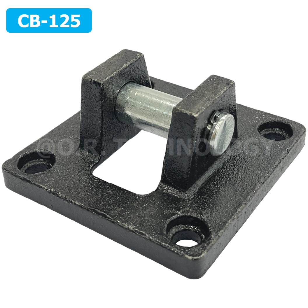 (1ชิ้น) CB-125 ตัวยึดกระบอกลม หูคู่ Support Air Cylinder สำหรับกระบอกลม SC125 ขายึดกระบอกลม ขายึด ตัวยึด ชนิดหูคู่ CB