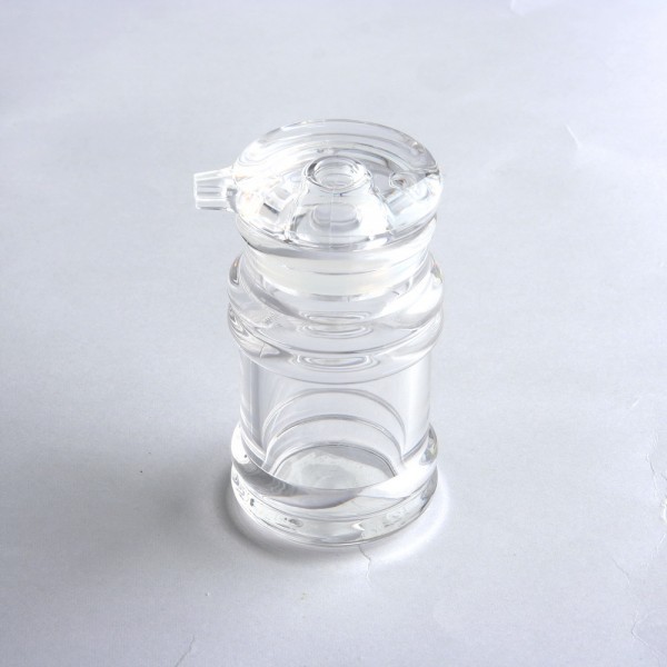 AOB-XS ขวดอคิลิคกลมใส ใส่เครื่องปรุงรส