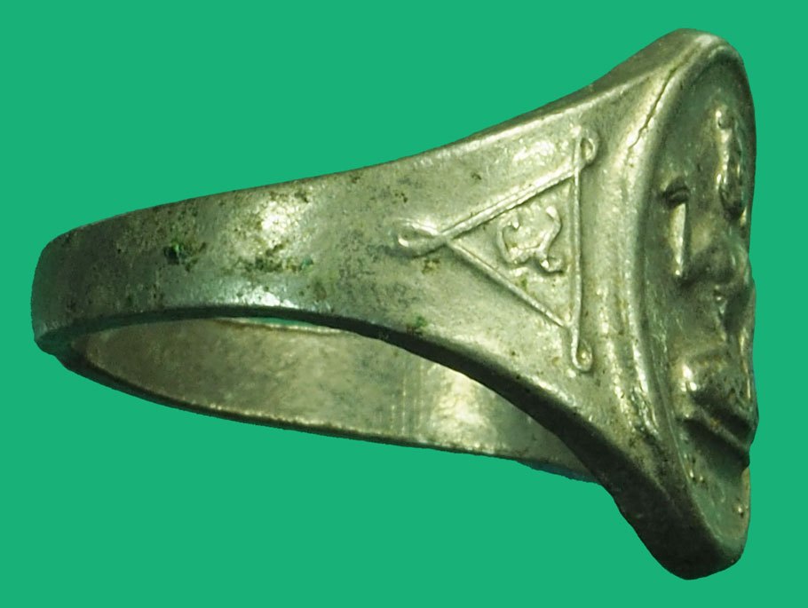 *37531 แหวนนางกวัก ชุบนิเกิล หลวงพ่อกวย วัดโฆษิตราราม ชัยนาท 27