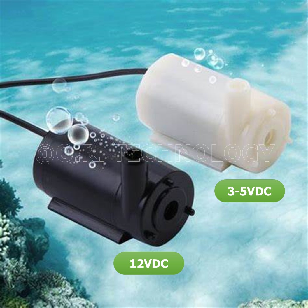 (1ชิ้น) NC294 ปั้มน้ำ ขนาดเล็ก 12V High Quality DC Mini Submersible Pump