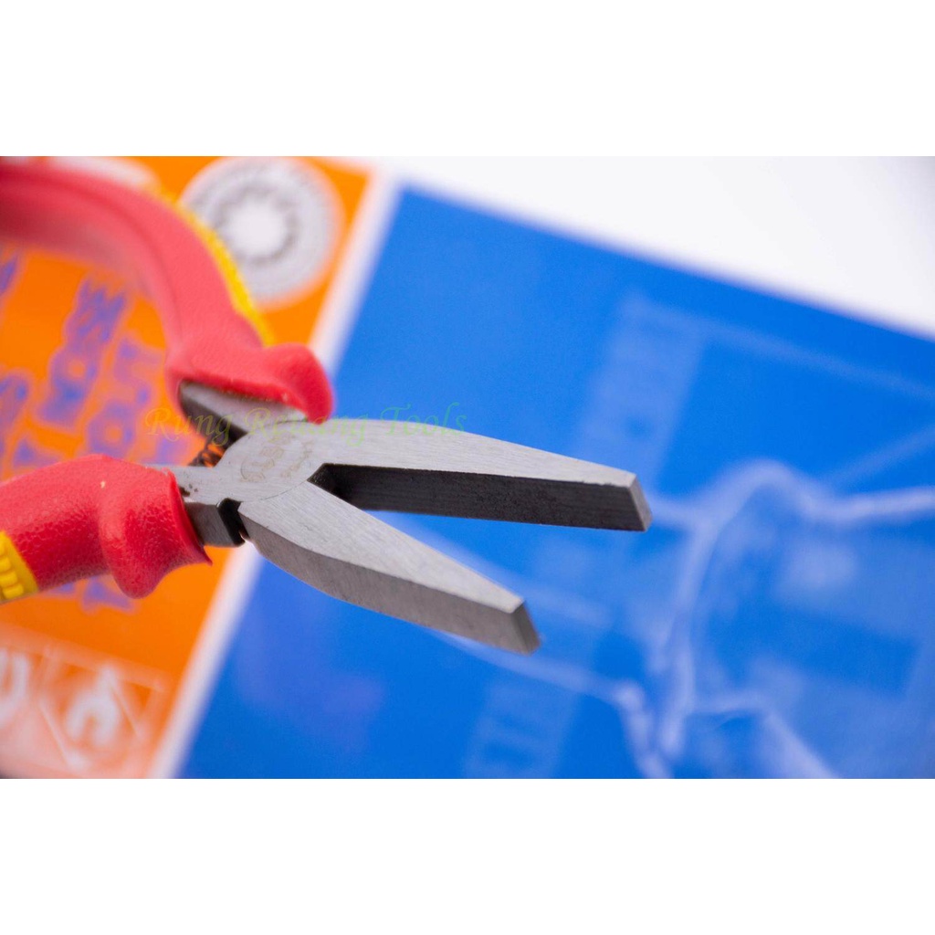 คีมมินิปากแบนไม่มีฟัน META 5" (11-55)(ราคารวมแวท) ขายส่ง คีมตัดลวด คีมตัด คีมตัดสายไฟ คีมช่าง คีมปากจิ้งจก {0404405102}