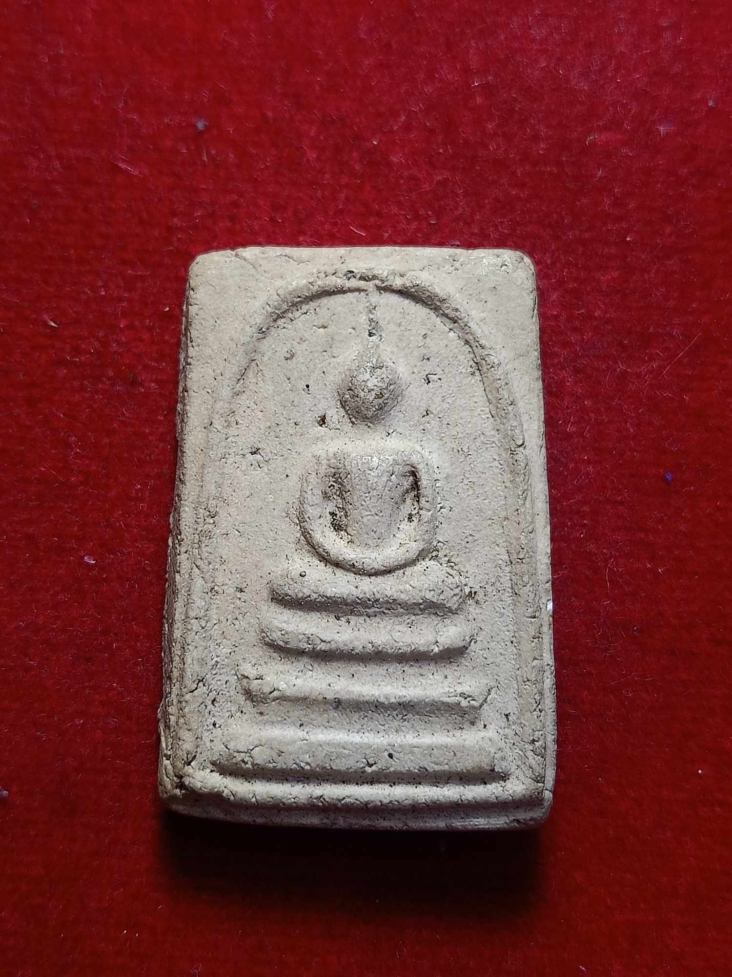 สมเด็จหลวงปู่เทียมหลังลายเซ็นต์ วัดกษัตราธิราชย์ จ.อยุธยา.(SKU-03216)
