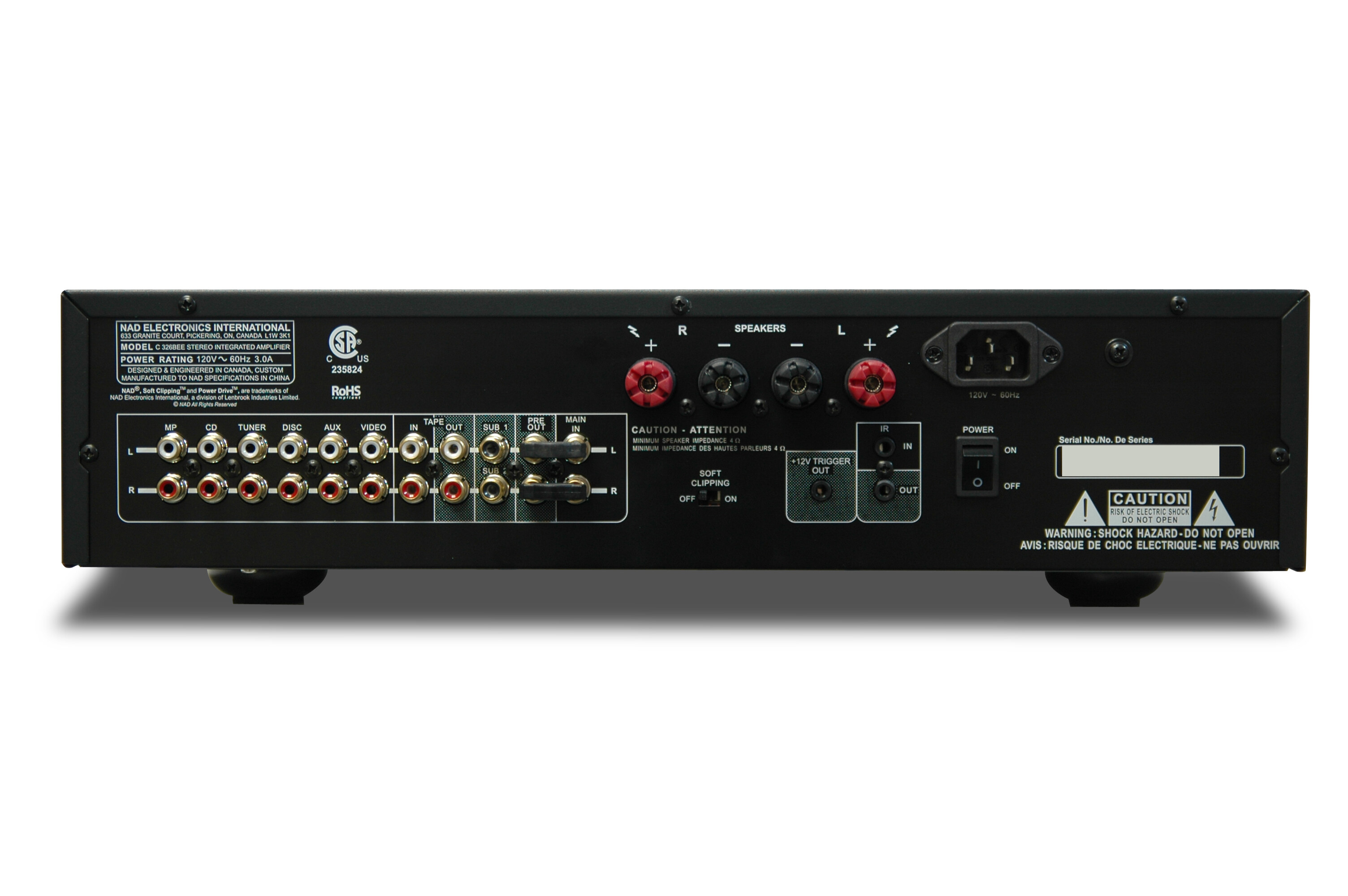NAD 326 BEE เฉพาะแอมป์