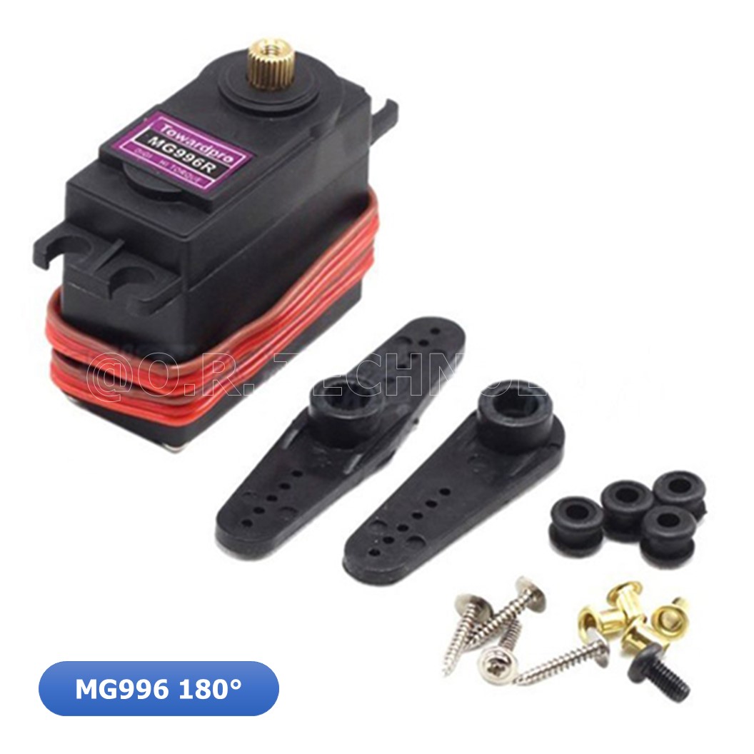 (1ชิ้น) AA224 เซอร์โวมอเตอร์ Servo MG996 13KG 180 องศา normal quality