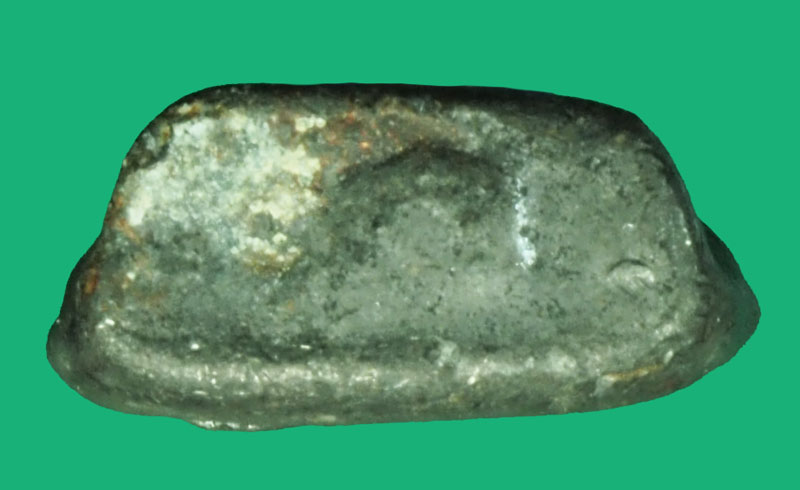 *37110 พระหลวงพ่อโต เนื้อชินตะกั่ว เก่่าพอมีอายุ ไม่ทราบที่และปีสร้าง 8