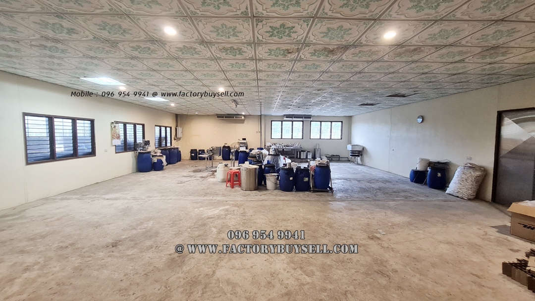 工厂出售,尺寸 10 莱,有许可证工厂 (Rg. 4), Krathum-Baen District, Samut-Sakhon ขายโรงงาน 10 ไร่ มีใบ รง.4 กระทุ่มแบน สมุทรสาคร