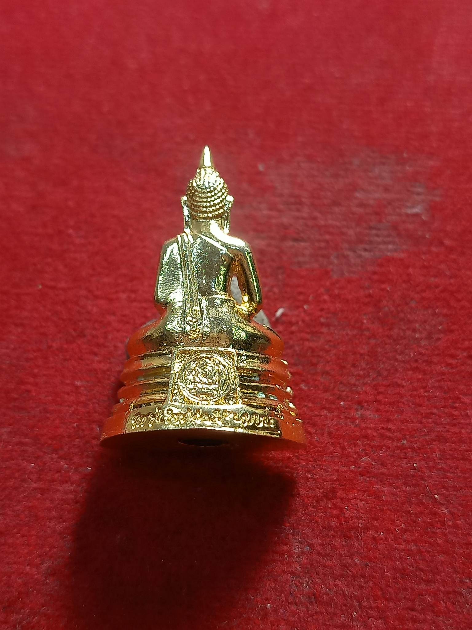 พระกริ่ง หลวงพ่อโสธร ภปร. หลังลายเซ็น พิมพ์ใหญ่รุ่นสร้างพระอุโบสถ ปี 2539 (SKU-01478)