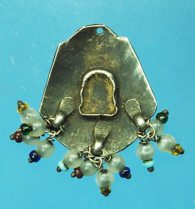 *29210 ตุ้งติ้ง ลงยา เก่า เนื้อเงิน (เครื่องประดับเป็นของสะสม) 19