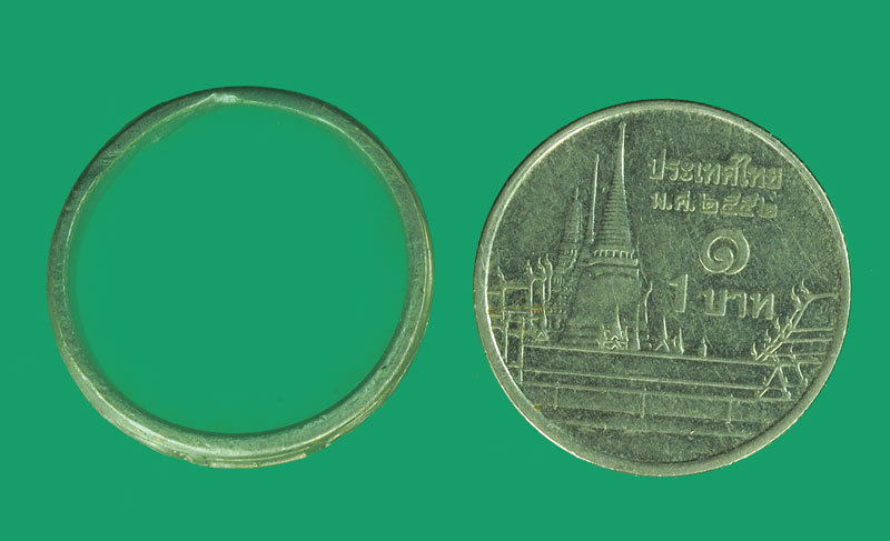 ขายแล้ว*33227 แหวนหลวงพ่อมงคลบพิตร วัดมงคลบพิตร อยุธยา เนื้ออัลปาก้า ชุบนิเกิล 12