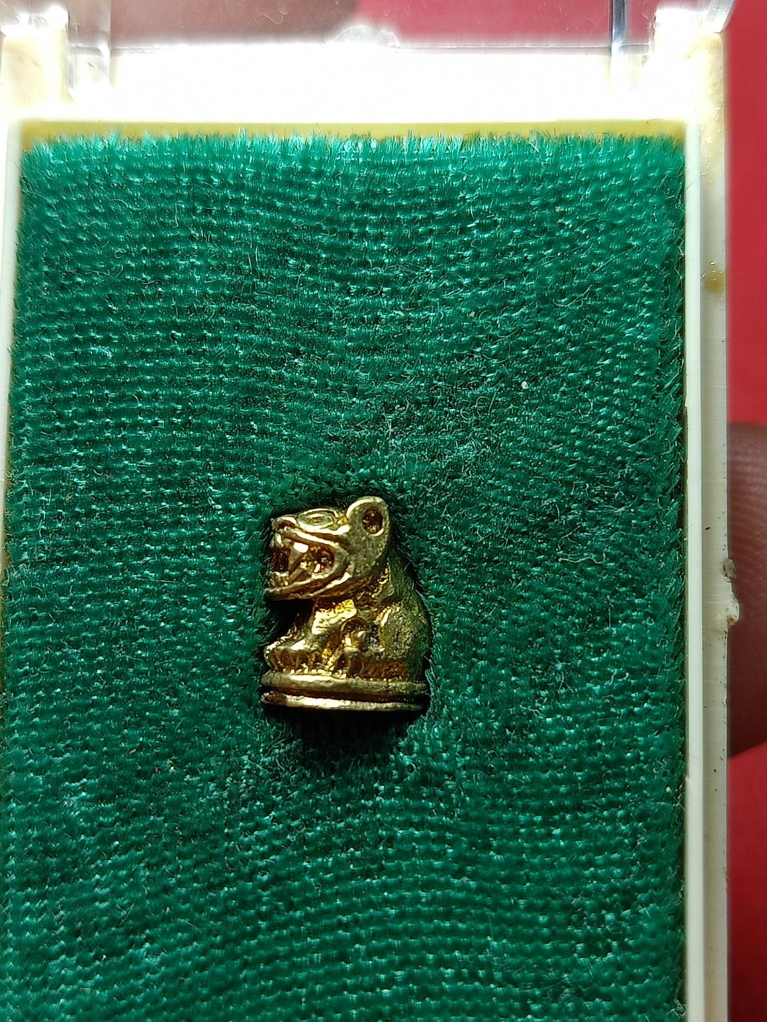 เสือสาริกา เนื้อสตางค์หลวงพ่อสมชาย วัดปริวาส กทม. ปี 2558 พร้อมกล่อง (SKU-10720)