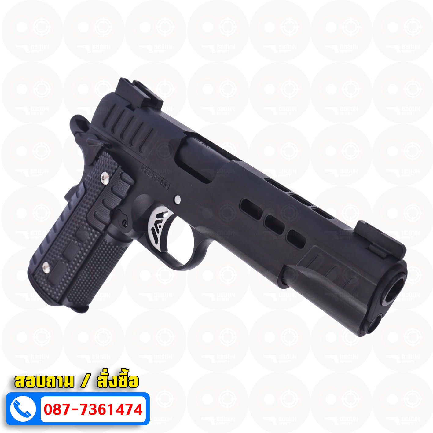 Ascend Kimber Rapide (Black Ice) KR Series 1911 Full Metal สีดำ