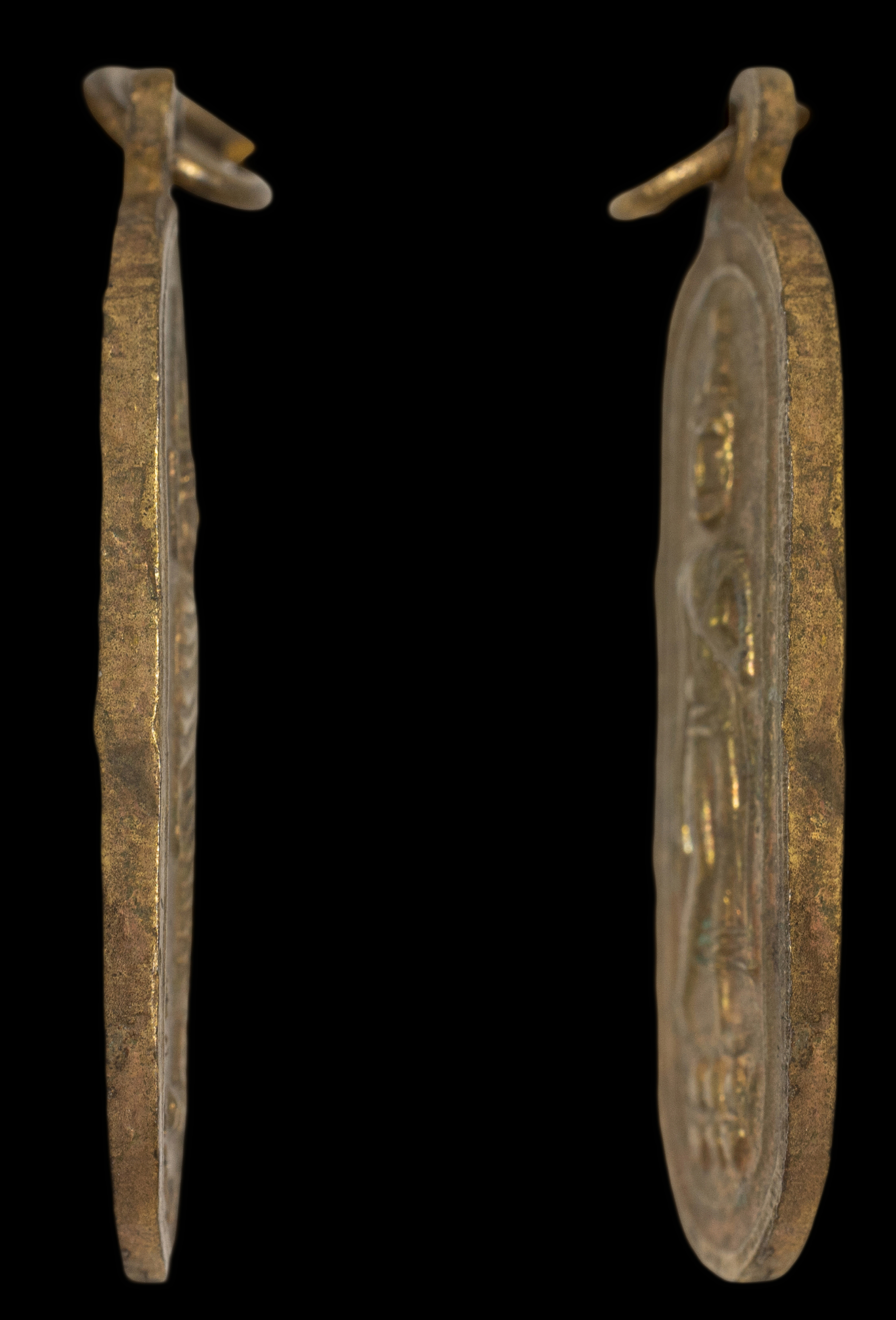 เหรียญพระพุทธฉายสระบุรี หลังพระลีลา ปี 2500