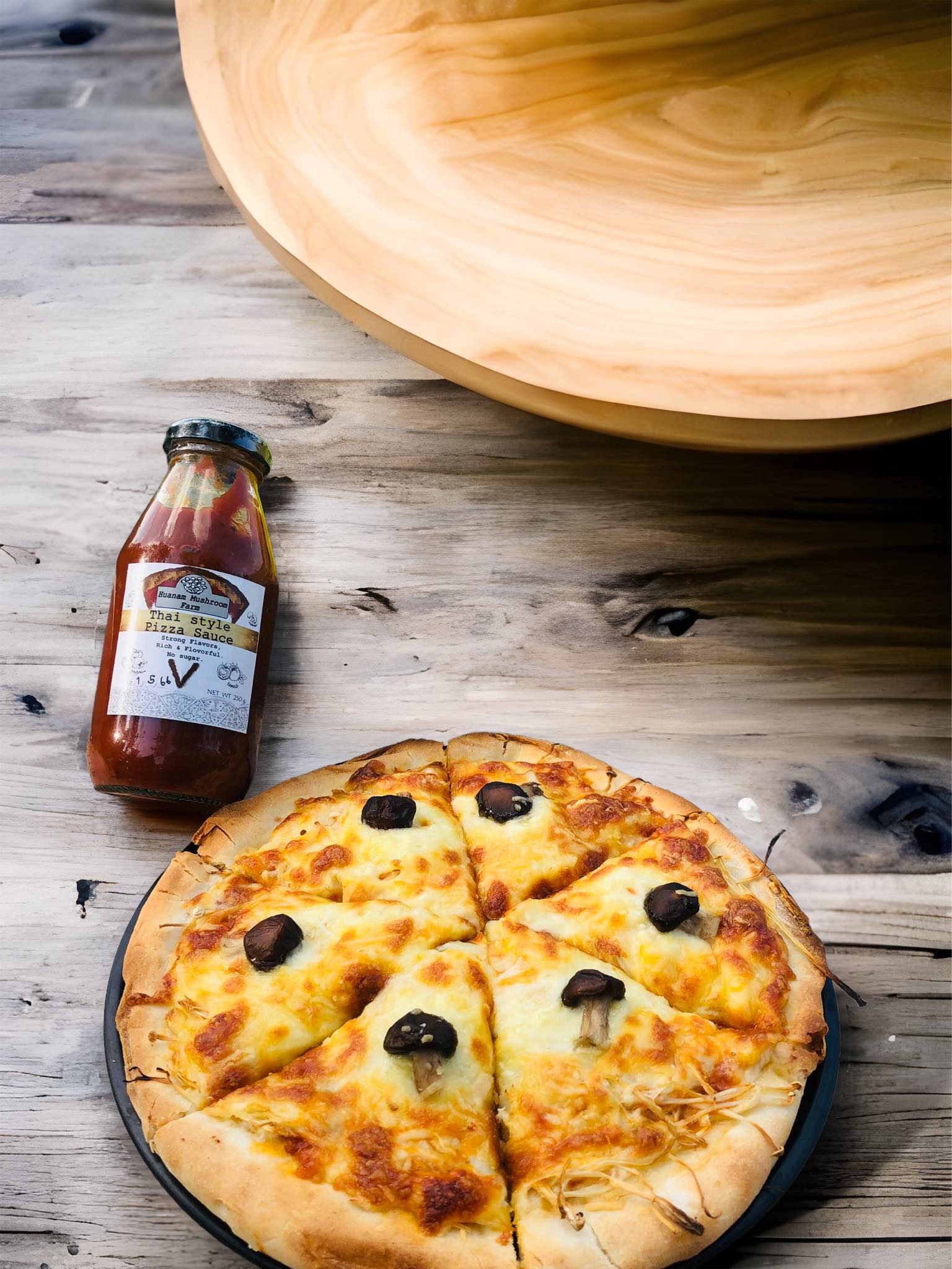 แผ่นแป้งทำพิซซ่า แป้งพิซซ่าสำเร็จรูป แป้งบาง ขนาด 9 นิ้ว 1 แพ็คมี 2 แผ่น ทำสดใหม่ทุกวัน ส่งออนไลน์ อำเภอปัว