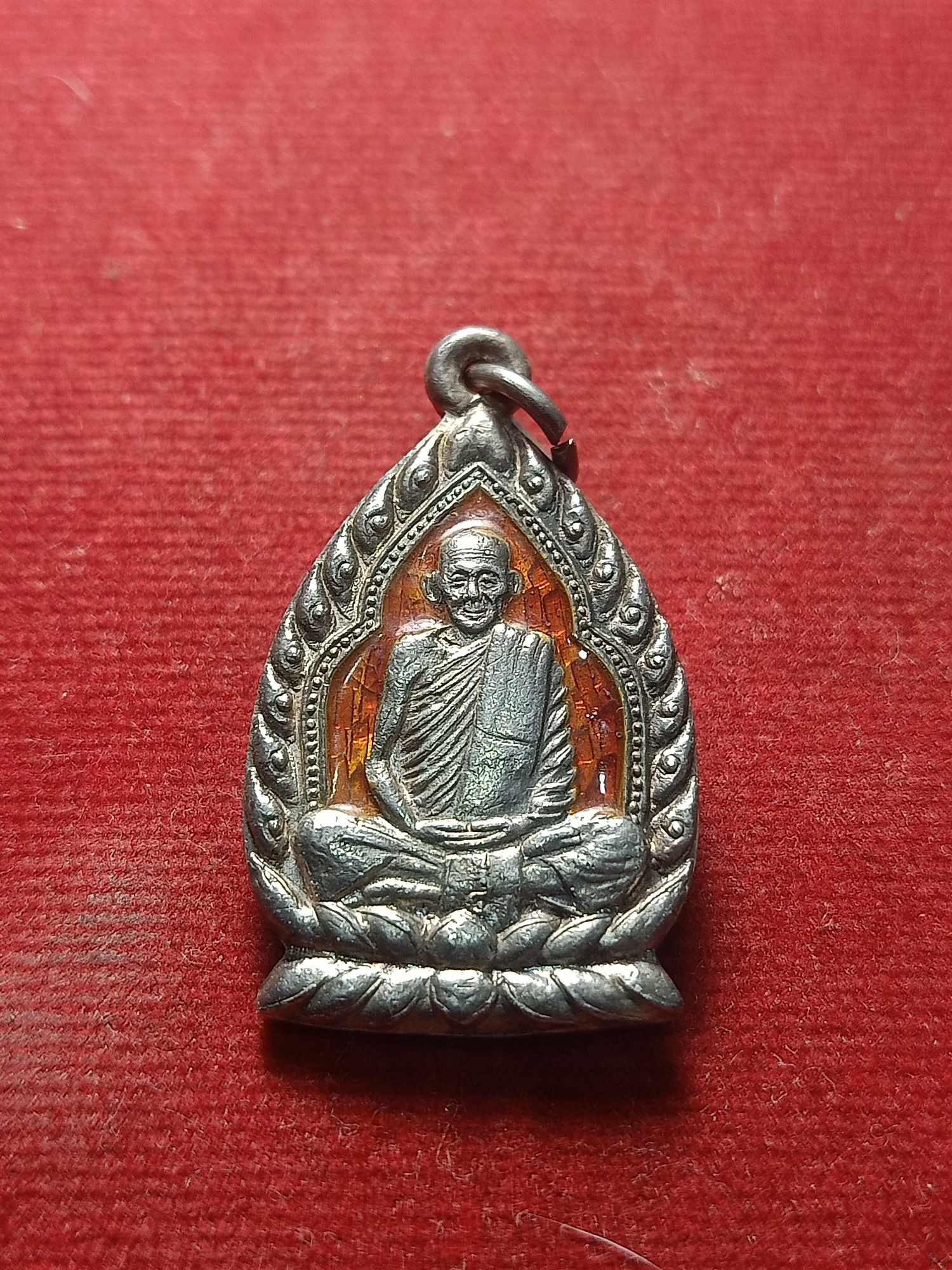 เหรียญหลวงพ่อเดิม เนื้อเงิน วัดหนองบัว จ.นครสวรรค์ ปี 2536 (SKU-04573)