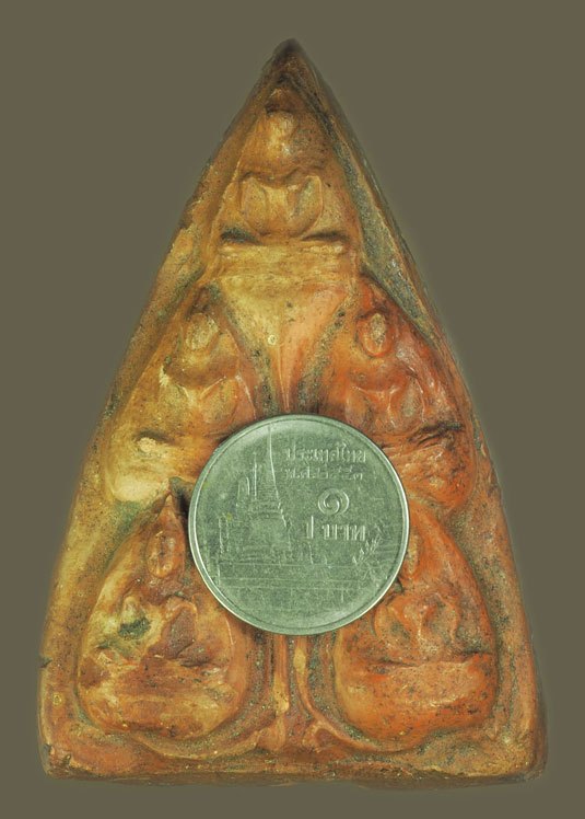 ขายแล้ว*38956 พระเนื้อดินพิมพ์พระเจ้าห้าพระองค์ หลวงพ่อสนิท วัดลำบัวลอย นครนายก 35