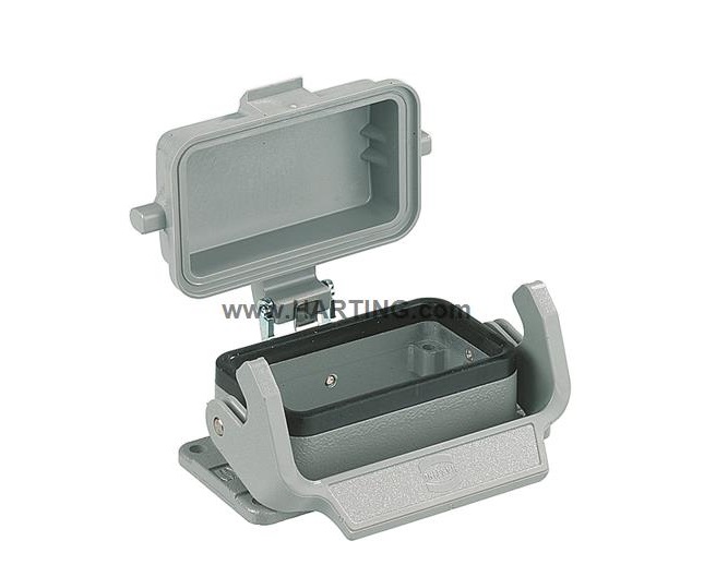 09300160306 HARTING Han 16B Bulkhead housing with cover