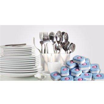 MJ-Tech ผลิตภัณฑ์ล้างจานชนิดก้อน สำหรับเครื่องล้างจานอัตโนมัติ จำนวน 90 ก้อน