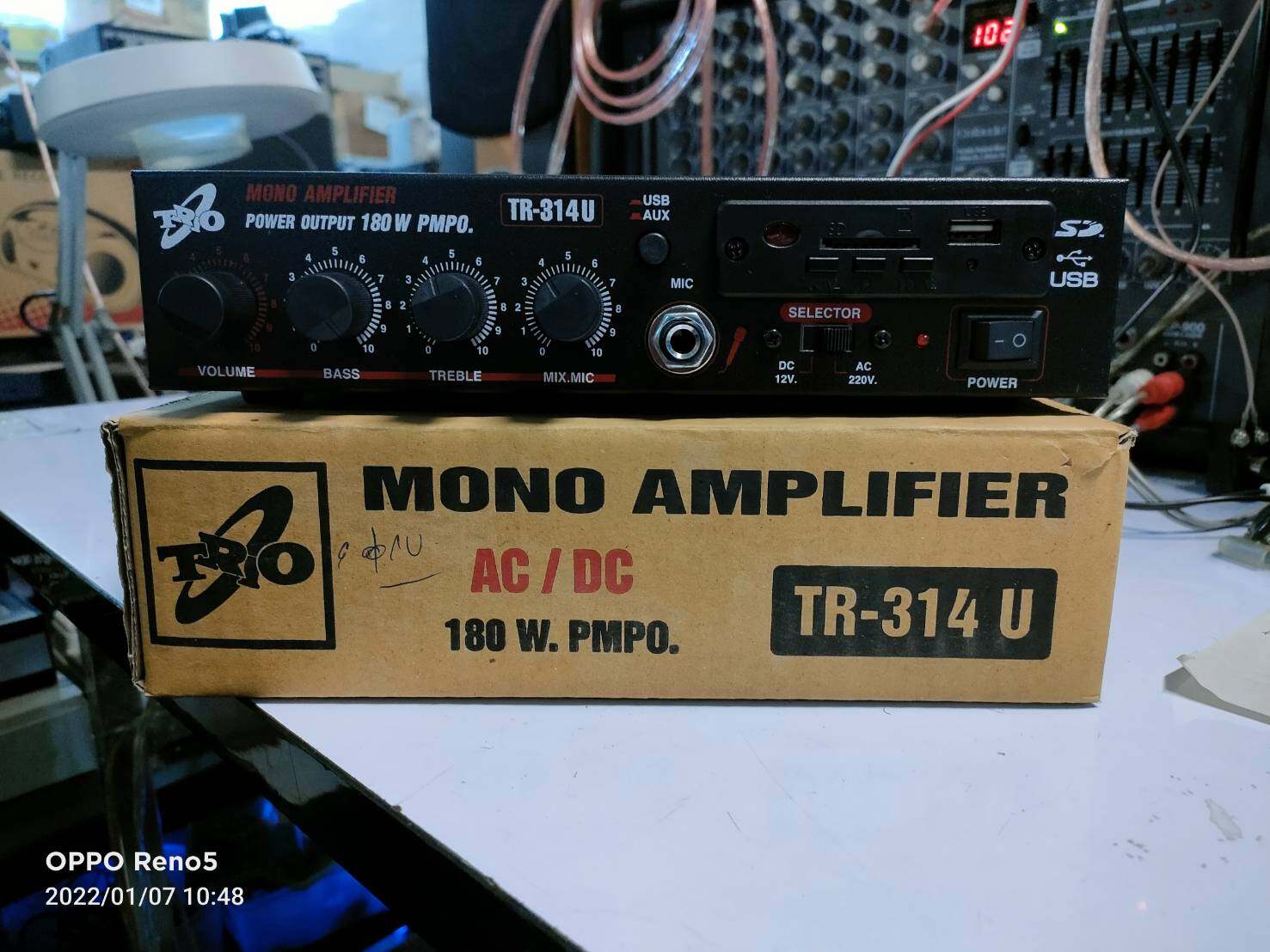 TRIO TR-314 U MONO AMPLIER AC/DC