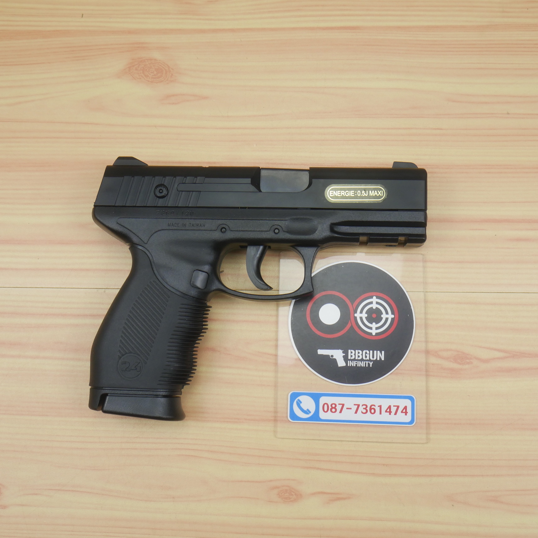 Cybergun Taurus PT24/7 Spring Powered Pistol ปืนอัดลมสปริง ชักยิงทีละนัด
