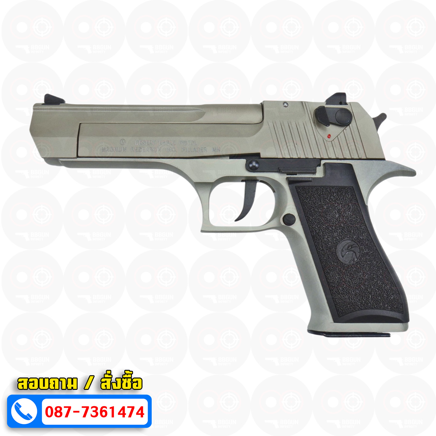 แบลงค์กัน RETAY EAGLE X Desert Eagle สีซาติน Satin BLANK GUN