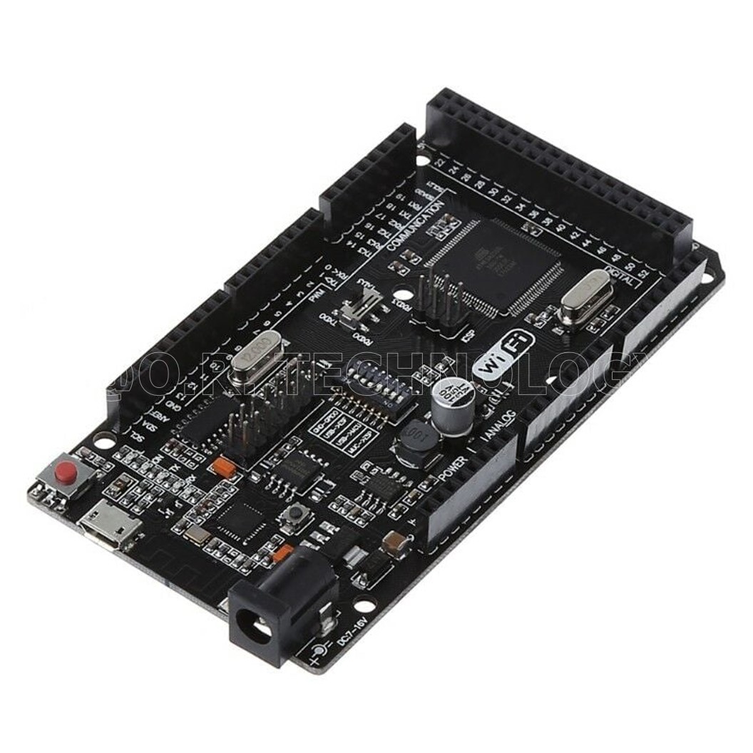 (1ชิ้น) AA327 บอร์ดรวม Arduino WIFI R3 ATMEGA2560 + ESP8266 USB-TTL CH340G NodeMCU MEGA2560