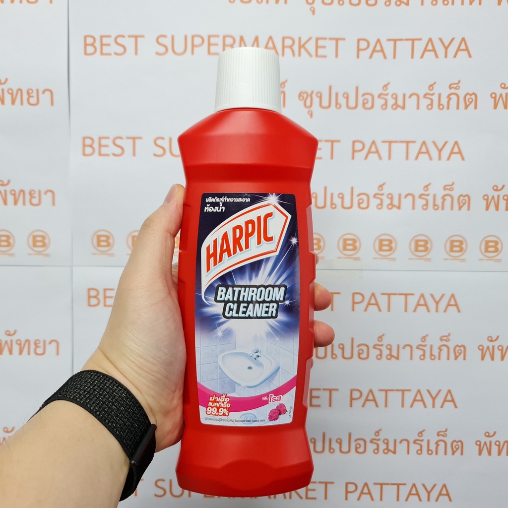 ฮาร์ปิค ผลิตภัณฑ์ทำความสะอาดห้องน้ำ 450 มล. Harpic Bathroom Cleaner 450 ml.