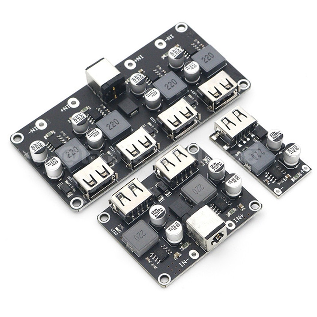 XFW-KC42 โมดูลชาร์จแบตเตอรี่ 24W 1/2/4ช่อง DC Charger module QC2.0 QC3.0 Fast Charging USB โมดูลชาร์จเร็ว 5V 3.4A MH-KC42-1/MH-KC42-2/MH-KC42-4