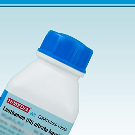LANTHANUM (III) NITRATE 6 hydrate AR Himedia 100 GM GRM1455