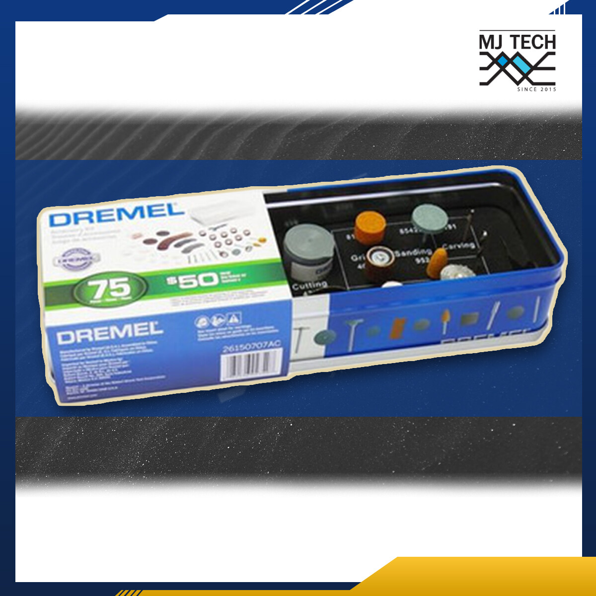 Dremel ชุดอุปกรณ์เสริม 707AC ชุดอุปกรณ์เสริม 70 ชิ้น