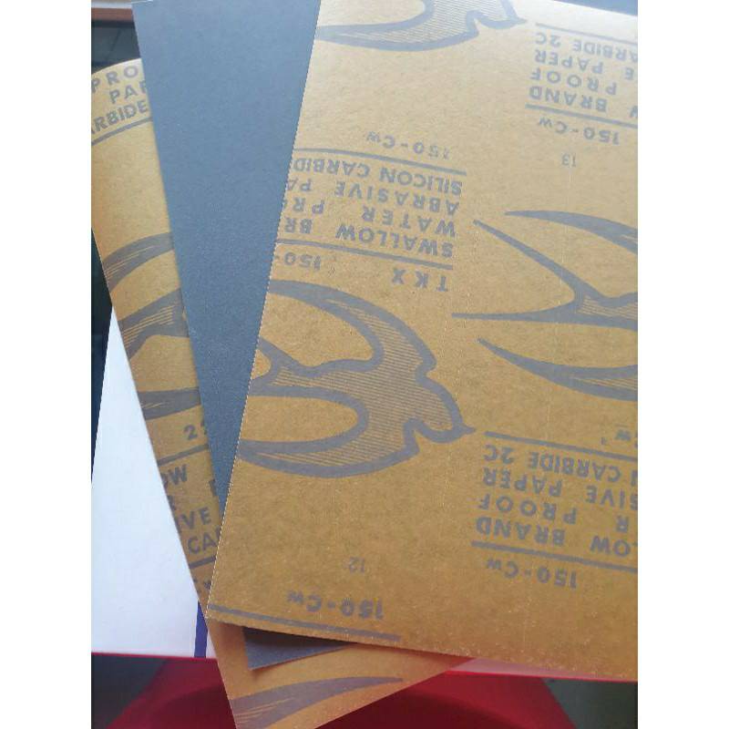 กระดาษทรายน้ำ กระดาษทรายขัดน้ำ(ราคารวมแวท)ขัดเหล็ก ขัดอลูมิเนียม สำหรับทั้งงานขัดแบบน้ำและแบบแห้ง