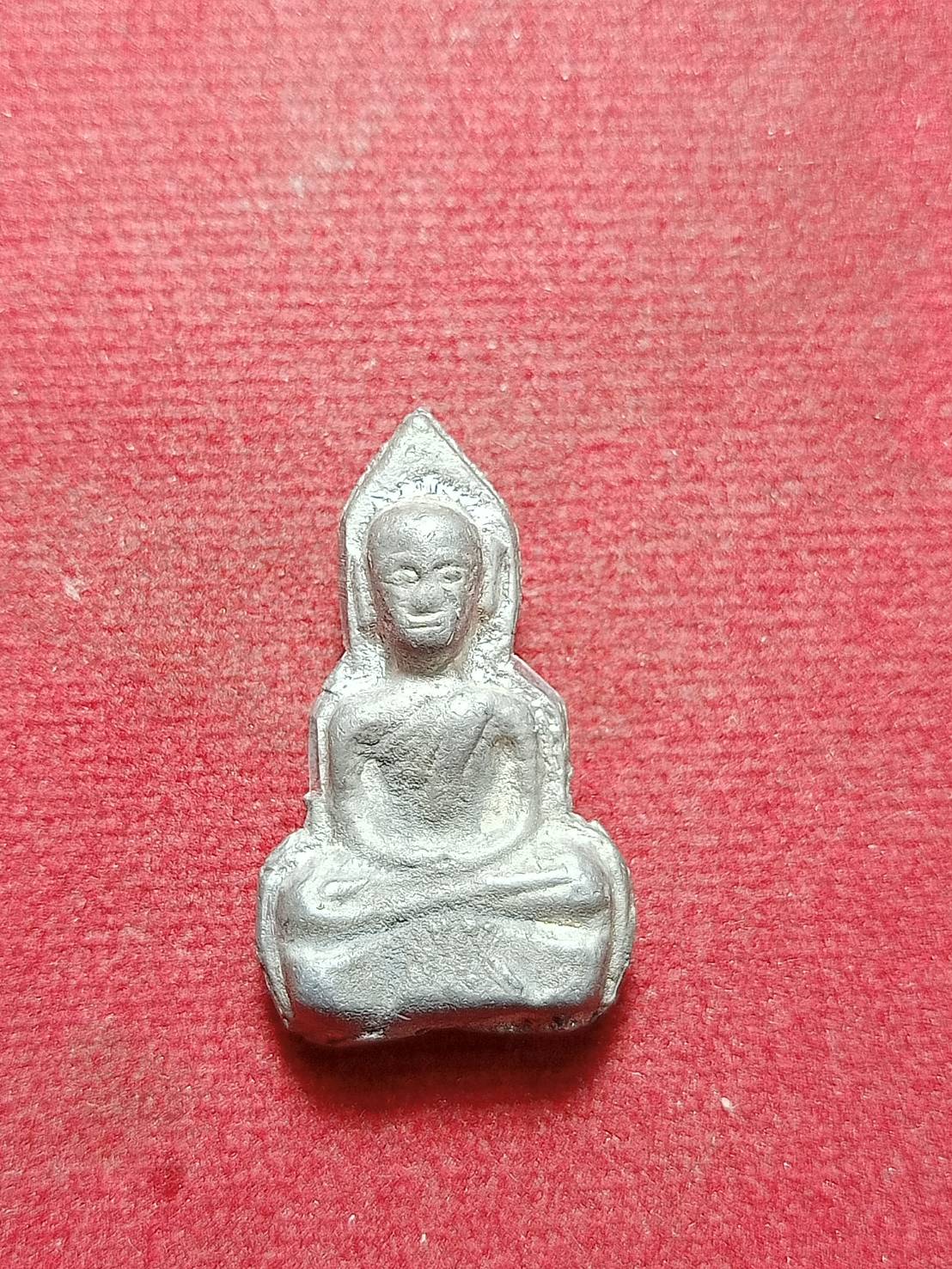 หลวงพ่อเณร สองหน้า เนื้อตะกั่ว หลวงตาจวน วัดไก่เตี้ย จ.สุพรรณ (SKU-10337)