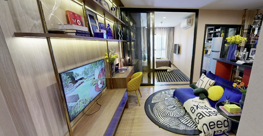 ขายดาวน์ โครงการ The Line Vibe ห้องวิวเทพไม่บล๊อค วิวเมืองสวยๆ ขายถูกมาก ชั้น 32 ขนาด 36.5ตรม. (1BM-1) ทิศใต้ วิวไม่บล๊อค