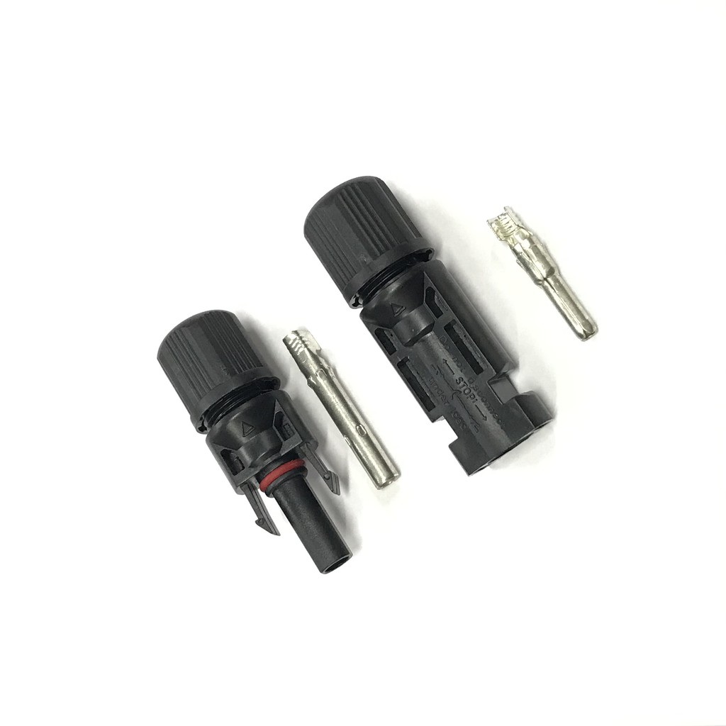 แจ๊คต่อแผงโซล่าร์เซลล์ MC4 จำนวน 10 คู่