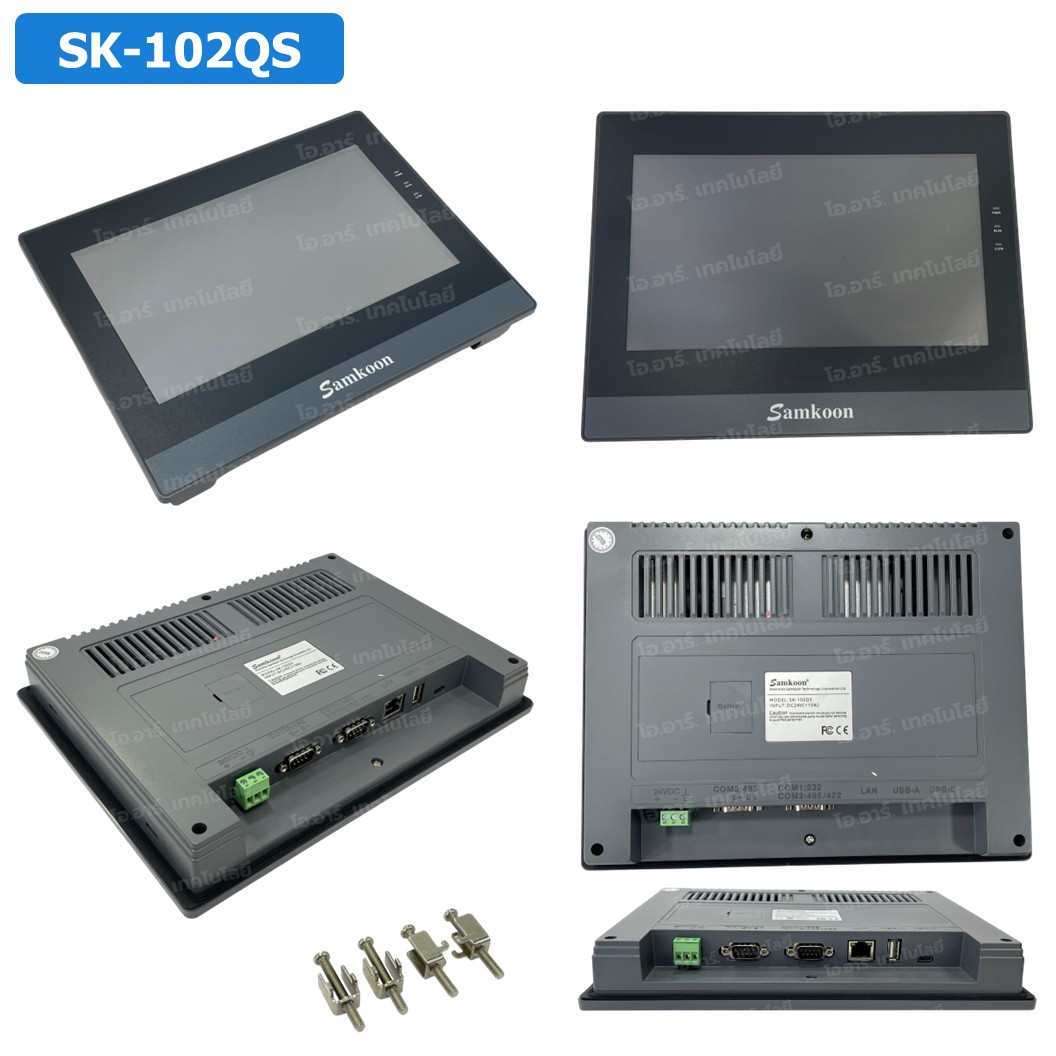 SAMKOON HMI SK-102QS จอทัชสกรีน 10.2" HMI Touch Screen 10.2" รองรับ Ethernet (Human Machine Interface)