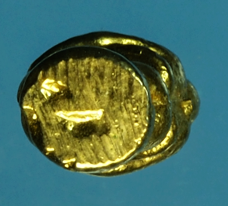 *27625 อินเนื้อชินตะกั่วชุบทอง ไม่ทราบที่และปีสร้าง 12