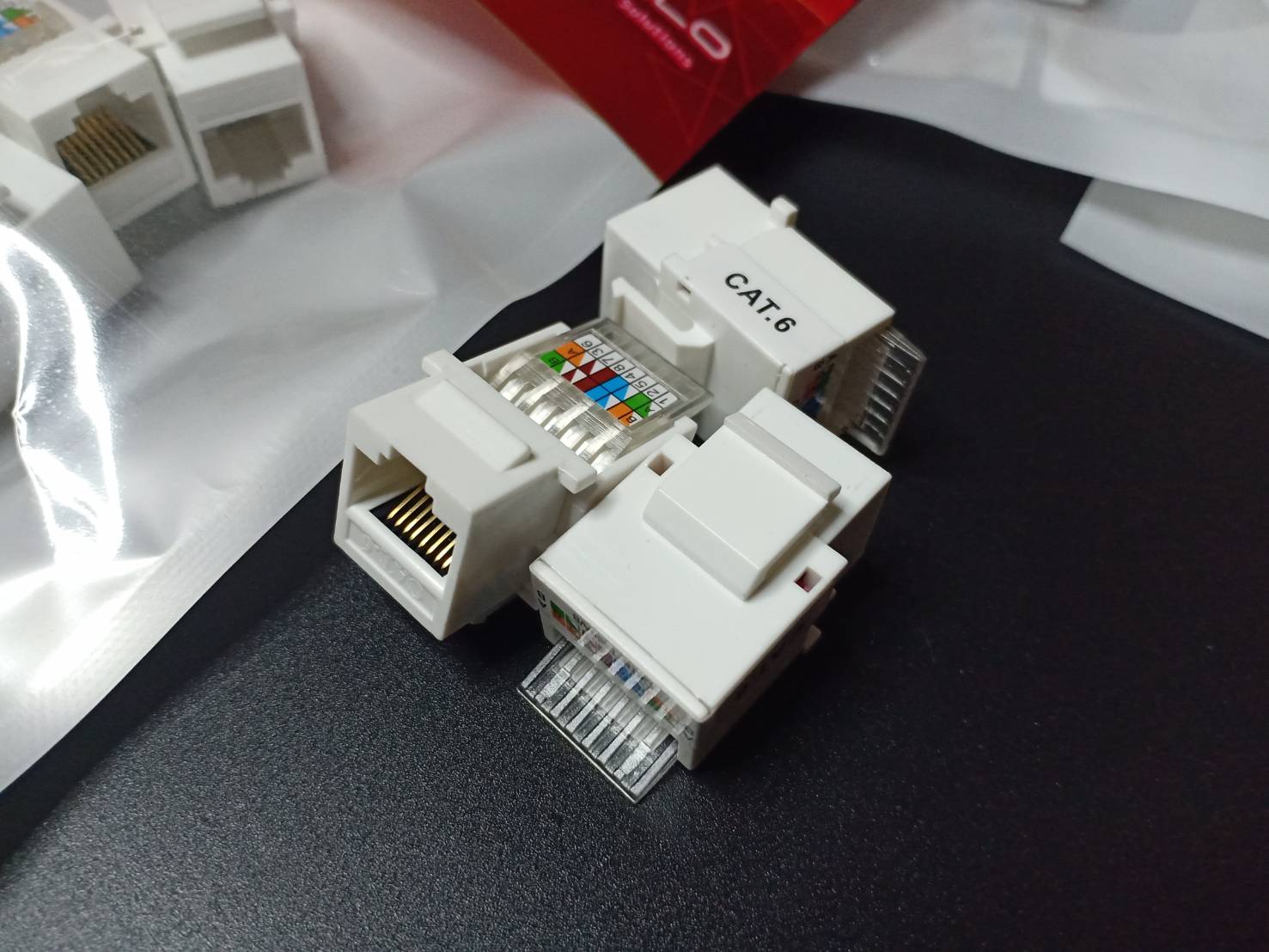 Apollo เต้ารับ RJ45 สำหรับ CAT5,CAT6