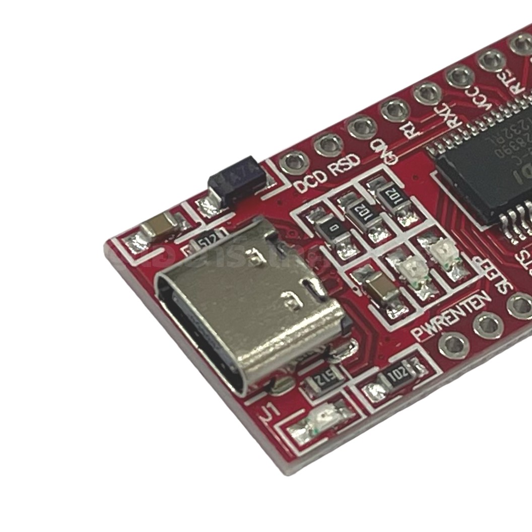 AA106-Type C โมดูลแปลงสัญญาณ FT232RL FTDI USB To Serial Adapter Module USB TO TTL Serial Download Cable For Arduino