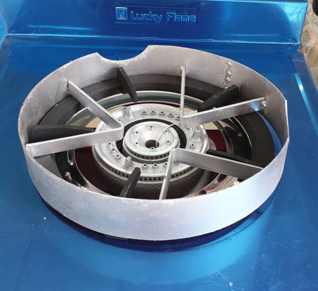 ที่บังลมเตาออโต้ สำหรับเตาออโต้ ขนาด สูง 2.5 นิ้ว เส้นผ่านศูนย์กลาง 10.5 นิ้ว สำหรับเตาออร์โต้