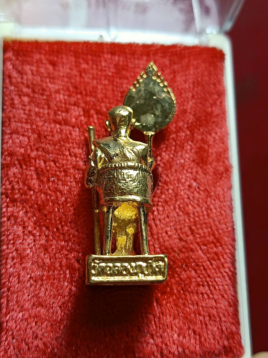 รูปหล่อหลวงพ่อแช่ม วัดฉลอง จ.ภูเก็ต ปี 2535 พร้อมกล่อง (SKU-09184)