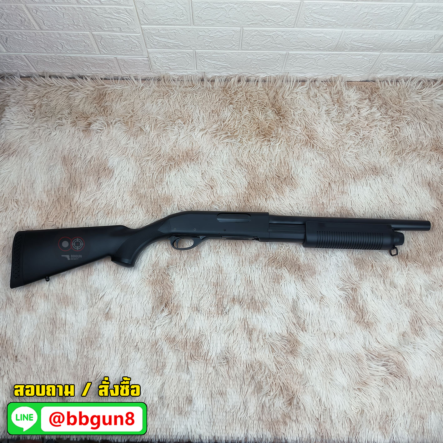 ปืนบีบีกันลูกซอง Cyma CM350 M870 durable polymer (ยิง 3 นัด) พิเศษ แถมลูก 3 นัด