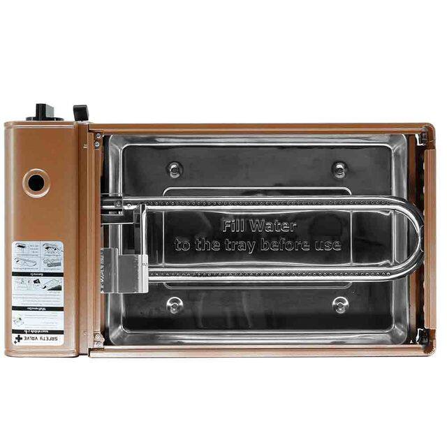 Lucky Flame เตาแก๊สย่างปิกนิก รุ่น LF-90GD (XL)***ส่งฟรี*** เตาย่าง เตาแก๊สย่าง เตาปิกนิก เตาแก๊สกระป๋อง ขนาดใหญ่พิเศษ พร้อมระบบวาล์วนิรภัย 2 ชั้น