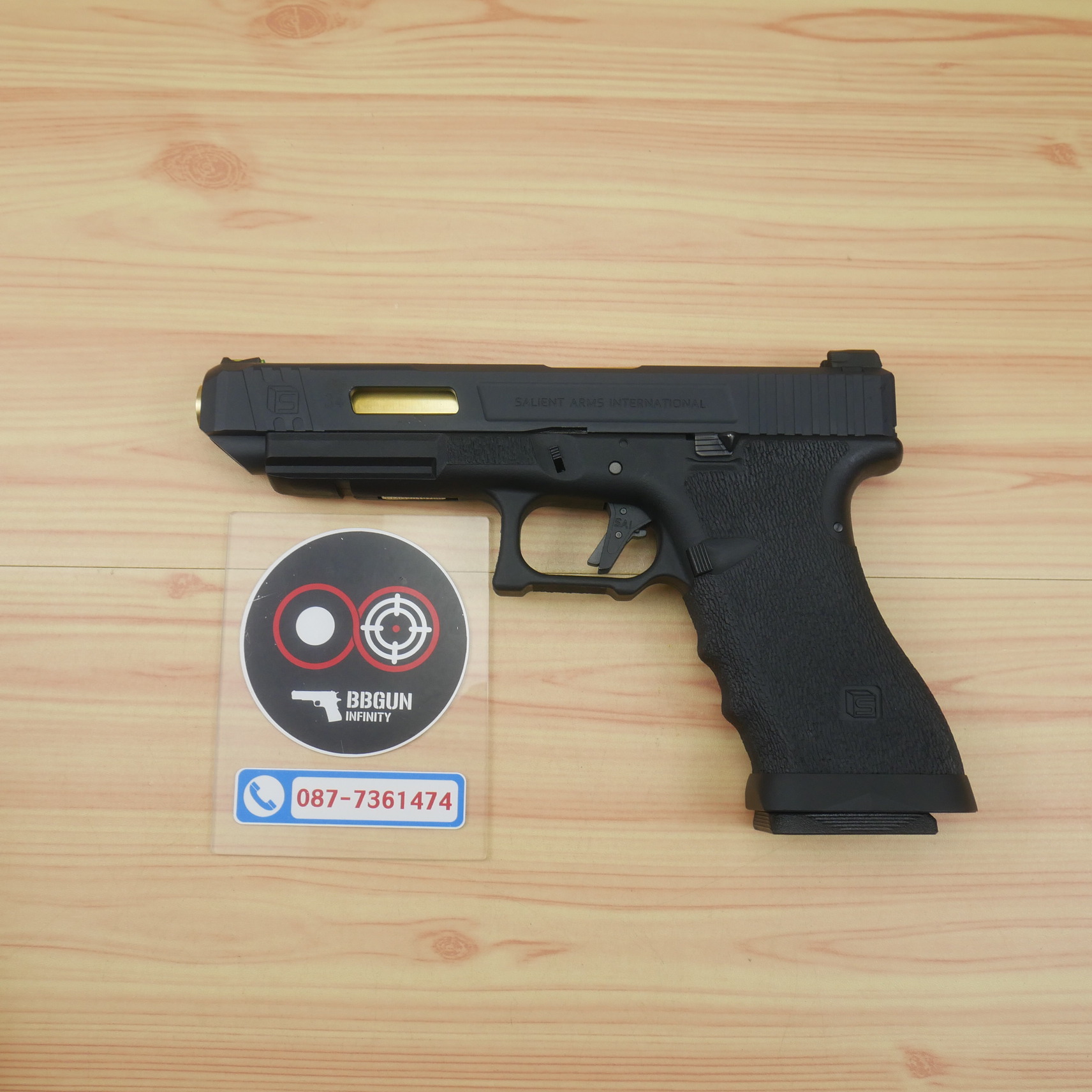 บีบีกันอัดแก๊ส AW Custom SAI Tier One G34 BB GUN