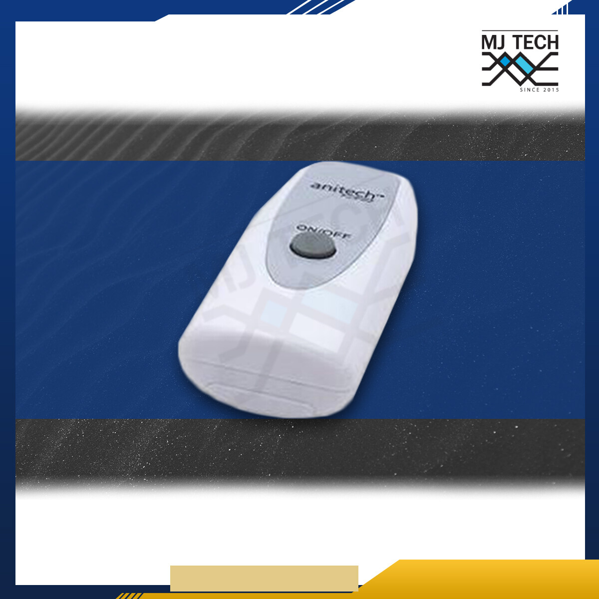 anitech ปลั๊กไฟรีโมท ปลั๊กไฟควบคุมด้วยรีโมท ปลั๊กไฟ 2 ช่อง รุ่น H122