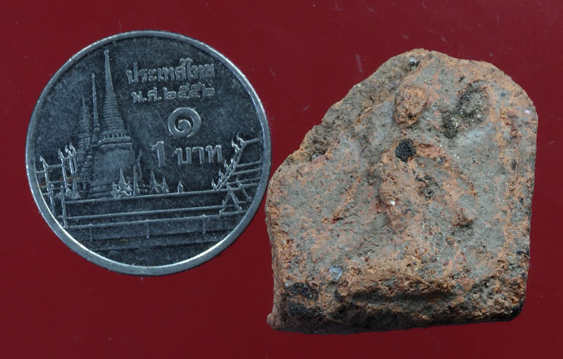 *28631 พระแผงสิบชาติ ตัดเดี่ยว กรุวัดกระชาย อยุธยา เนื้อดิน 13