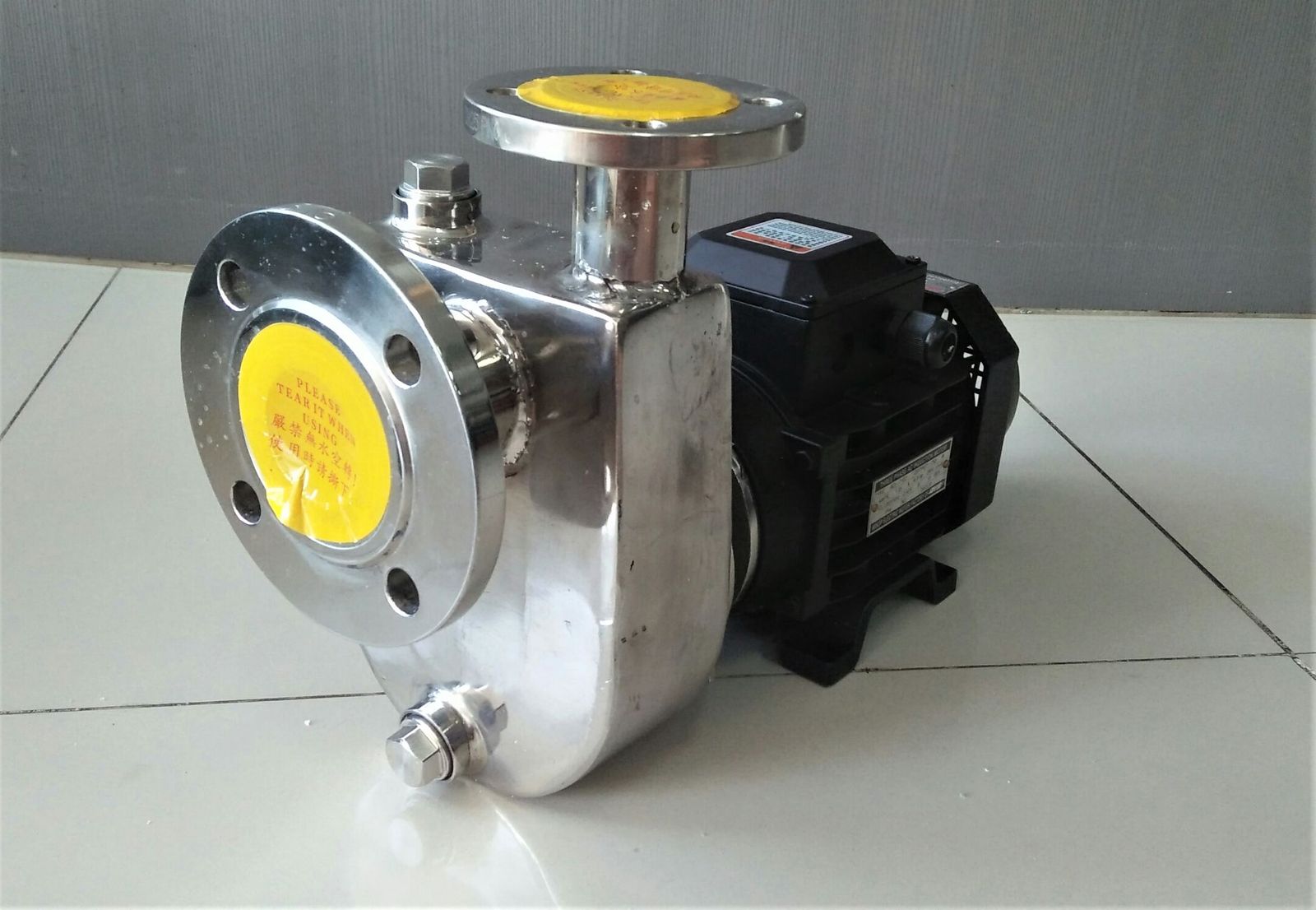 เครื่องสูบน้ำชนิดหอยโข่ง STAINLESS 316 ''BLOTEK''