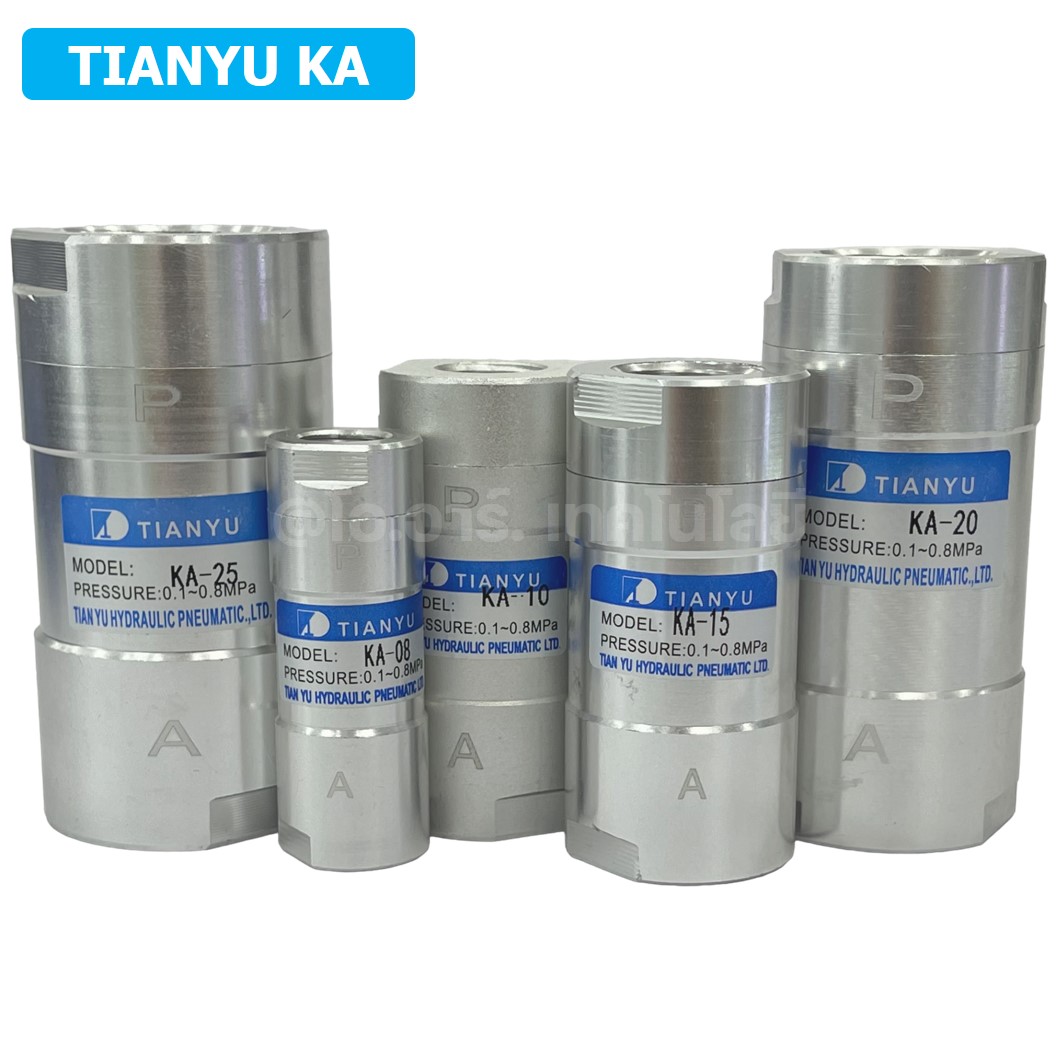 TIANYU KA วาล์วกันกลับ วาล์วกันย้อน Check Valve One way valve (One Direction)