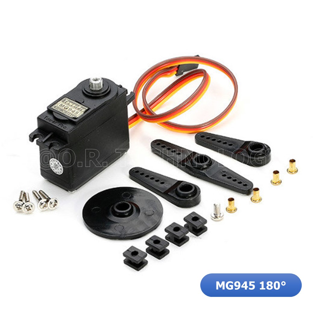 (1ชิ้น) AA225 เซอร์โวมอเตอร์ Servo MG945 12KG 180 องศา normal quality