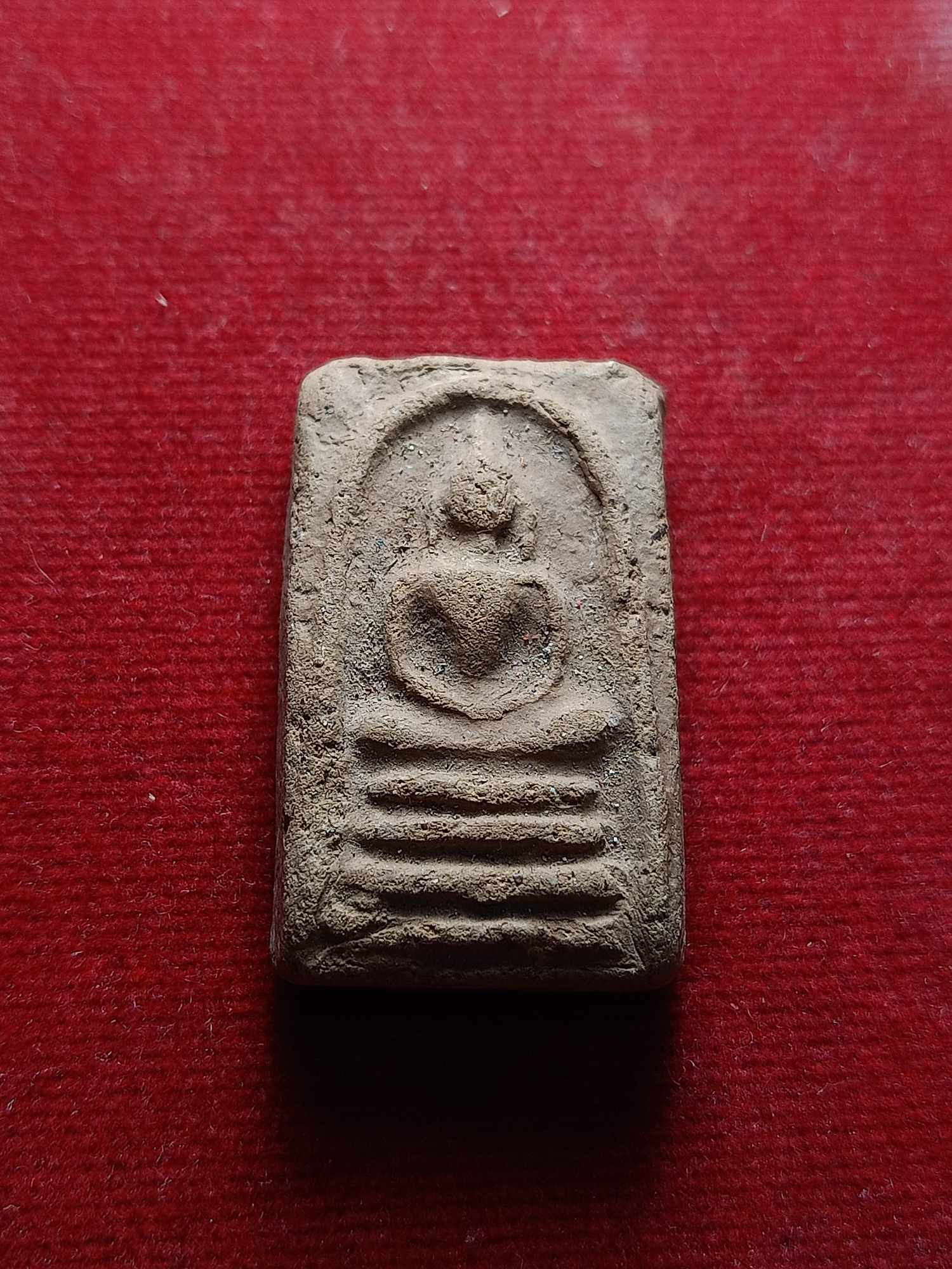 พระสมเด็จเนื้อดิน หลวงพ่อสร้อย วิจาโร วัดเขาแก้ว จ.สระบุรี (SKU-04239)